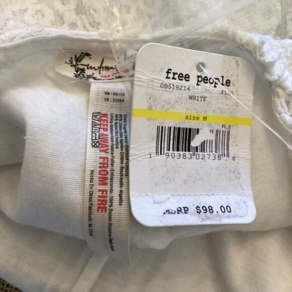 NWT Free People WOmen’s Daydream Bodycon Slip Dress size medium Open‎ Back - Picture 14 of 15